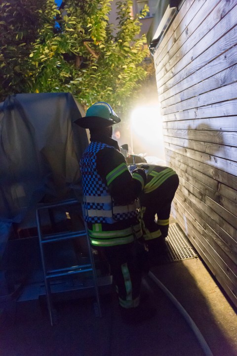 Feuerwehrübung Edelstahlverarbeitung Stuttgart